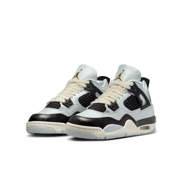 Jordan 4 Retro Platinum Gold (GS) - immagine 2