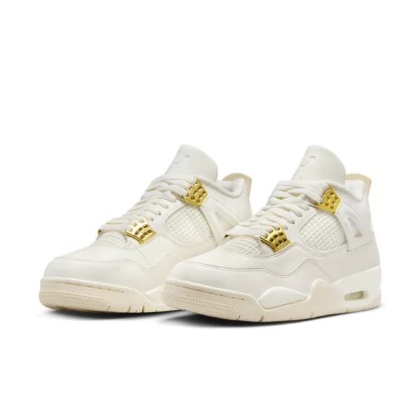 Jordan 4 Retro Metallic Gold (Women's) - immagine 2