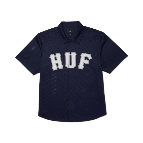 ARCH MESH BUTTON UP