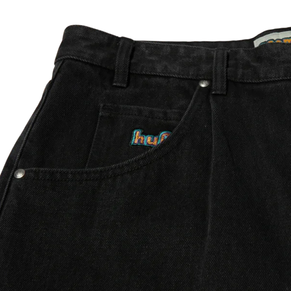 CROMER SHORT WASHED BLACK - immagine 2