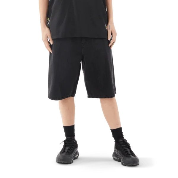 CROMER SHORT WASHED BLACK - immagine 4