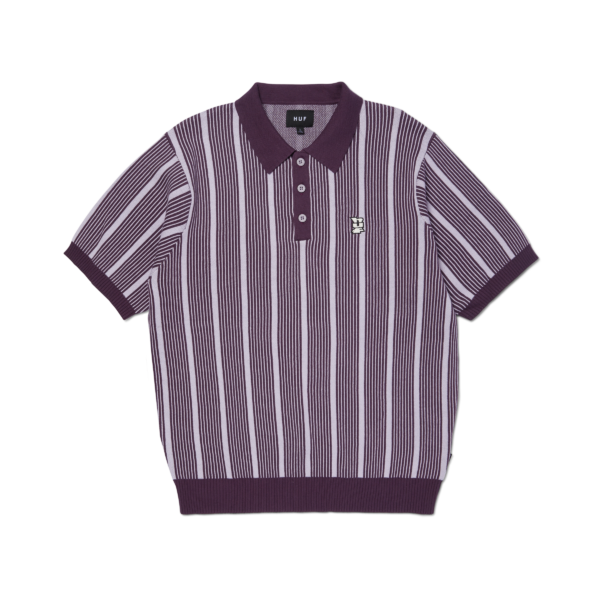TRACE STRIPE KNIT TOP
