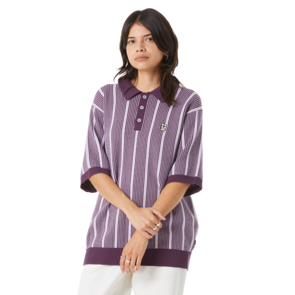 TRACE STRIPE KNIT TOP - immagine 4