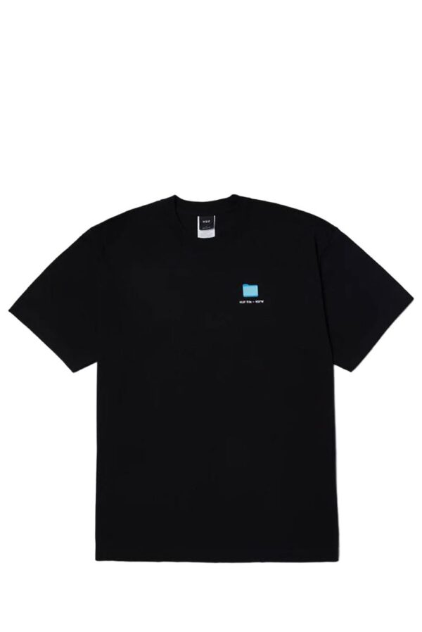 HUF  DESKTOP S/S TEE BLACK