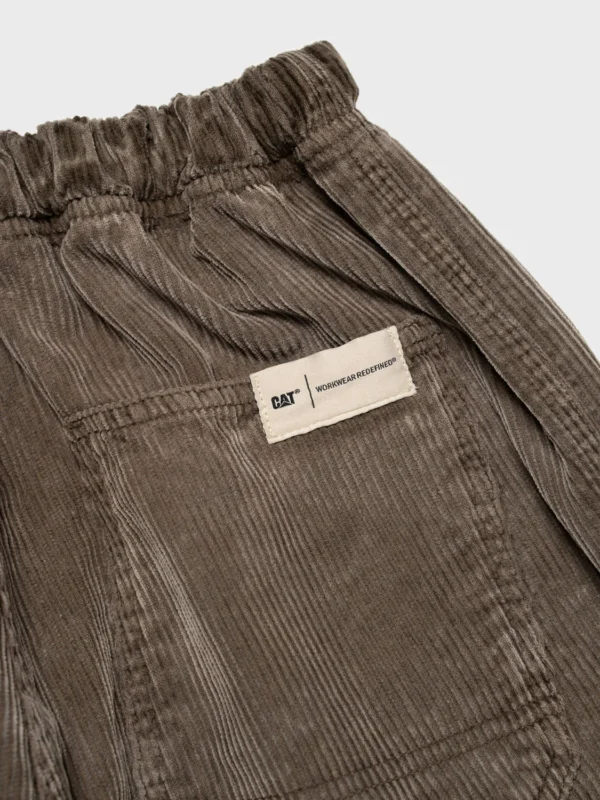 CORDUROY CLIP PANT WITH ACID W SLATE BLACK - immagine 8